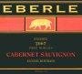 Eberle Reserve Cabernet Sauvignon 2007 Front Label