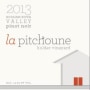 La Pitchoune Winery Holder Vineyard Pinot Noir 2013 Front Label