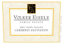 Volker Eisele Cabernet Sauvignon 2007 Front Label