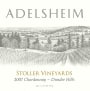Adelsheim Stoller Vineyard Chardonnay 2007 Front Label