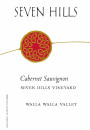 Seven Hills Winery Seven Hills Vineyard Cabernet Sauvignon 2007 Front Label