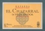 Bodegas Nekeas El Chaparral de Vega Sindoa Old Vines Garnacha 2000 Front Label