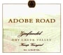 Adobe Road Kemp Vineyard Zinfandel 2007 Front Label