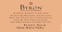 Byron Sierra Madre Pinot Noir 2007 Front Label