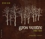 Gros Ventre Cellars Pinot Noir 2010  Front Label