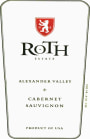 Roth Estate Alexander Valley Cabernet Sauvignon 2007 Front Label