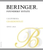 Beringer Founders' Estate Chardonnay 2008 Front Label