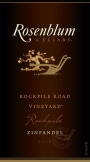 Rosenblum Cellars Rockpile Road Zinfandel 2008 Front Label