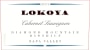 Lokoya Diamond Mountain District Cabernet Sauvignon 2008 Front Label
