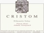 Cristom Jessie Vineyard Pinot Noir 2008 Front Label