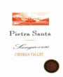 Pietra Santa Sangiovese 2008 Front Label