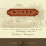 Kunde Drummond Cabernet Sauvignon 2008 Front Label