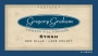 Gregory Graham Crimson Hill Vineyard Syrah 2008 Front Label