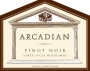 Arcadian Santa Lucia Highlands Pinot Noir 2008 Front Label