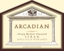 Arcadian Sleepy Hollow Vineyard Syrah 2008 Front Label
