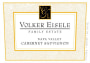Volker Eisele Cabernet Sauvignon 2008 Front Label