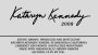 Kathryn Kennedy Santa Cruz Mountains Cabernet Sauvignon 2008 Front Label