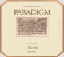 Paradigm Napa Valley Merlot 2008 Front Label