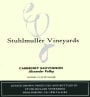 Stuhlmuller Vineyards Alexander Valley Cabernet Sauvignon 2008 Front Label