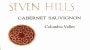 Seven Hills Winery Columbia Valley Cabernet Sauvignon 2008 Front Label