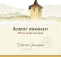 Robert Mondavi Private Selection Cabernet Sauvignon 2008 Front Label