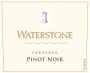 Waterstone Carneros Pinot Noir 2008 Front Label