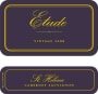 Etude St Helena Cabernet Sauvignon 2008 Front Label