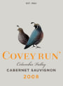 Covey Run Cabernet Sauvignon 2008 Front Label