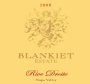 Blankiet Estate  Paradise Hills Vineyard Rive Droite 2008 Front Label
