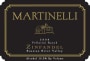 Martinelli Vellutini Ranch Zinfandel 2008 Front Label