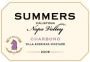Summers Estate Napa Valley Charbono 2009 Front Label