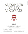 Alexander Valley Vineyards Syrah 2015 Front Label