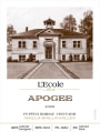 L'Ecole 41 Pepper Bridge Vineyard Apogee 2009 Front Label