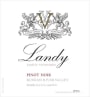 Landy Family Vineyards Estate Grown Pinot Noir 2008 Front Label