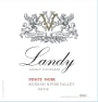 Landy Family Vineyards Estate Grown Pinot Noir 2013 Front Label