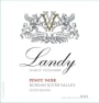 Landy Family Vineyards Estate Grown Pinot Noir 2009 Front Label