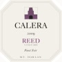 Calera Reed Vineyard Pinot Noir 2009 Front Label