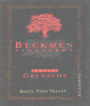 Beckmen Estate Grenache 2009 Front Label