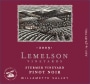 Lemelson Stermer 2009 Front Label