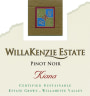 WillaKenzie Estate Kiana Pinot Noir 2009 Front Label