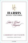Heritage School Vineyards Jake's Creek Vineyard Cabernet Sauvignon 2009 Front Label