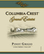 Columbia Crest Grand Estates Pinot Gris 2009 Front Label