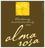 Alma Rosa Santa Barbara County Chardonnay 2009 Front Label