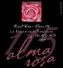 Alma Rosa Clone 115 La Encantada Vineyard Pinot Noir 2009 Front Label