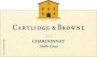 Cartlidge & Browne Chardonnay 2009 Front Label
