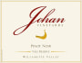 Johan Vineyards Nils Reserve Pinot Noir 2009 Front Label