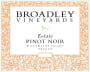 Broadley Estate Pinot Noir 2009 Front Label