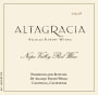 Araujo Altagracia 2009 Front Label