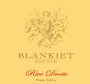 Blankiet Estate  Paradise Hills Vineyard Rive Droite 2009 Front Label