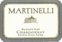 Martinelli Martinelli Road Chardonnay 2009 Front Label